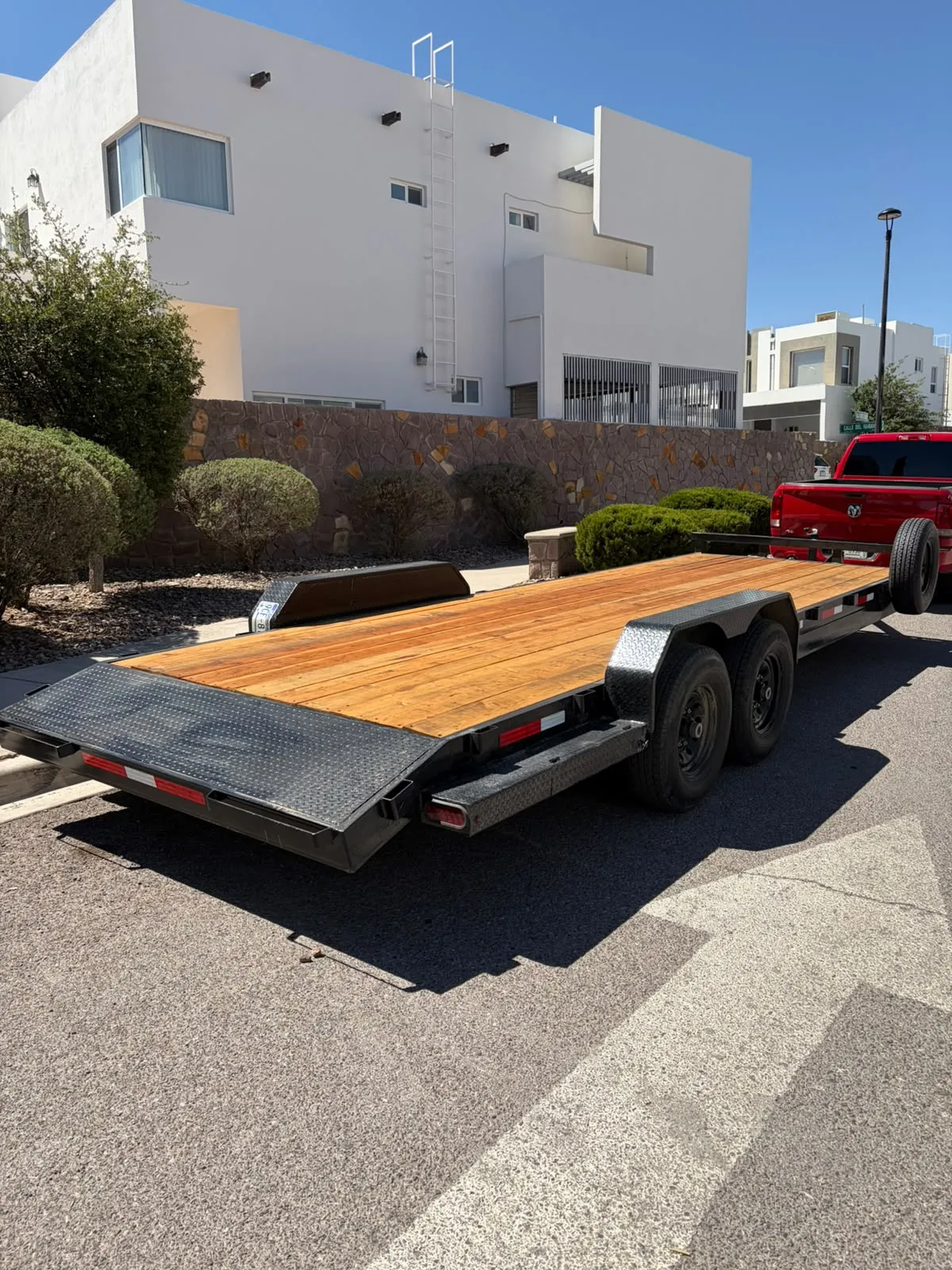 Remolque car hauler 7x24 pies
